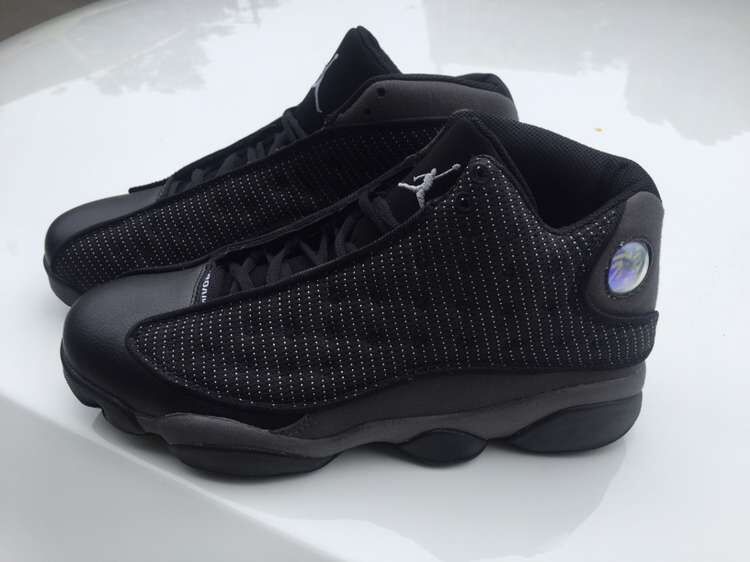 Air Jordan 13 Black Carbon Basketabll Shoes - Click Image to Close